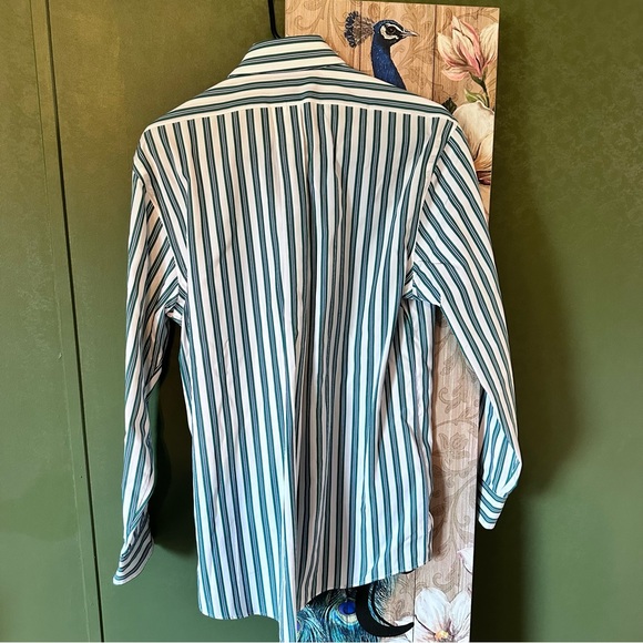 🖇️ Brooks Brothers 15-32 Regular Fit Button Down Dress Shirt - Picture 4 of 6